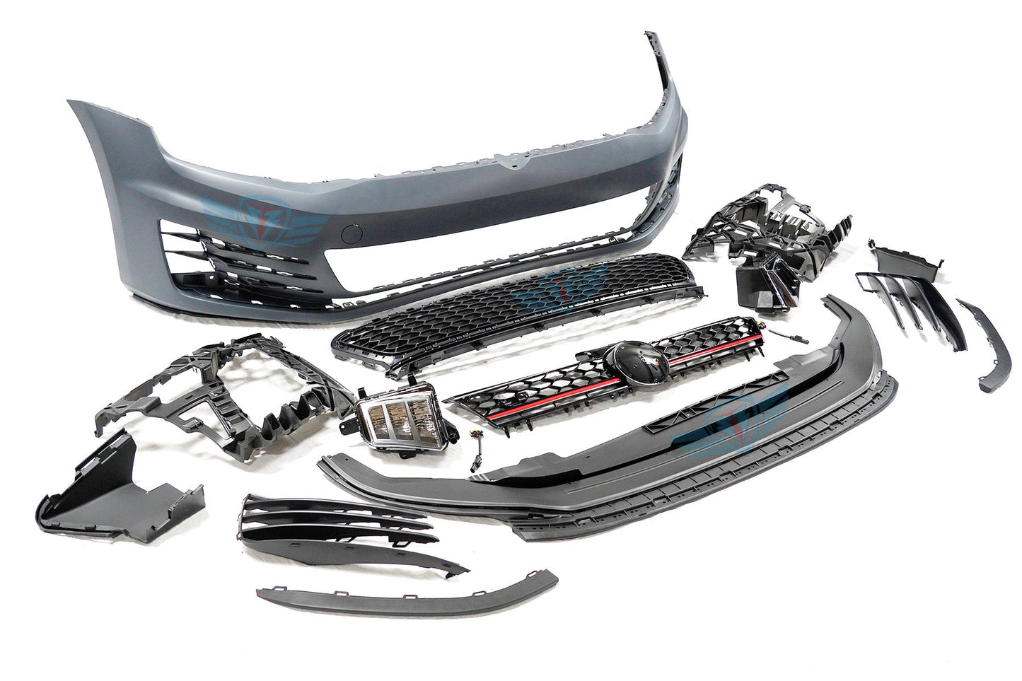2015-2017 Volkswagen MK7 Pre-Facelift Golf GTI Style Front Bumper Conversion Kit