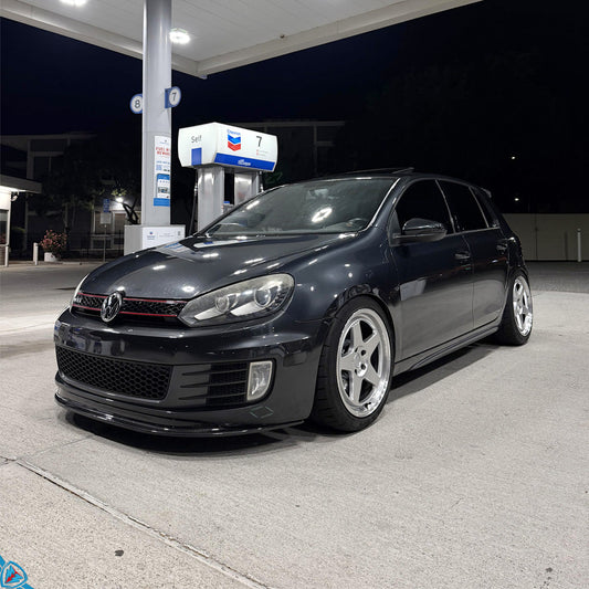 2010-2014 Volkswagen GTI (MK6) Euro Style Carbon Fiber Front Lip | FYBR Aerodynamics