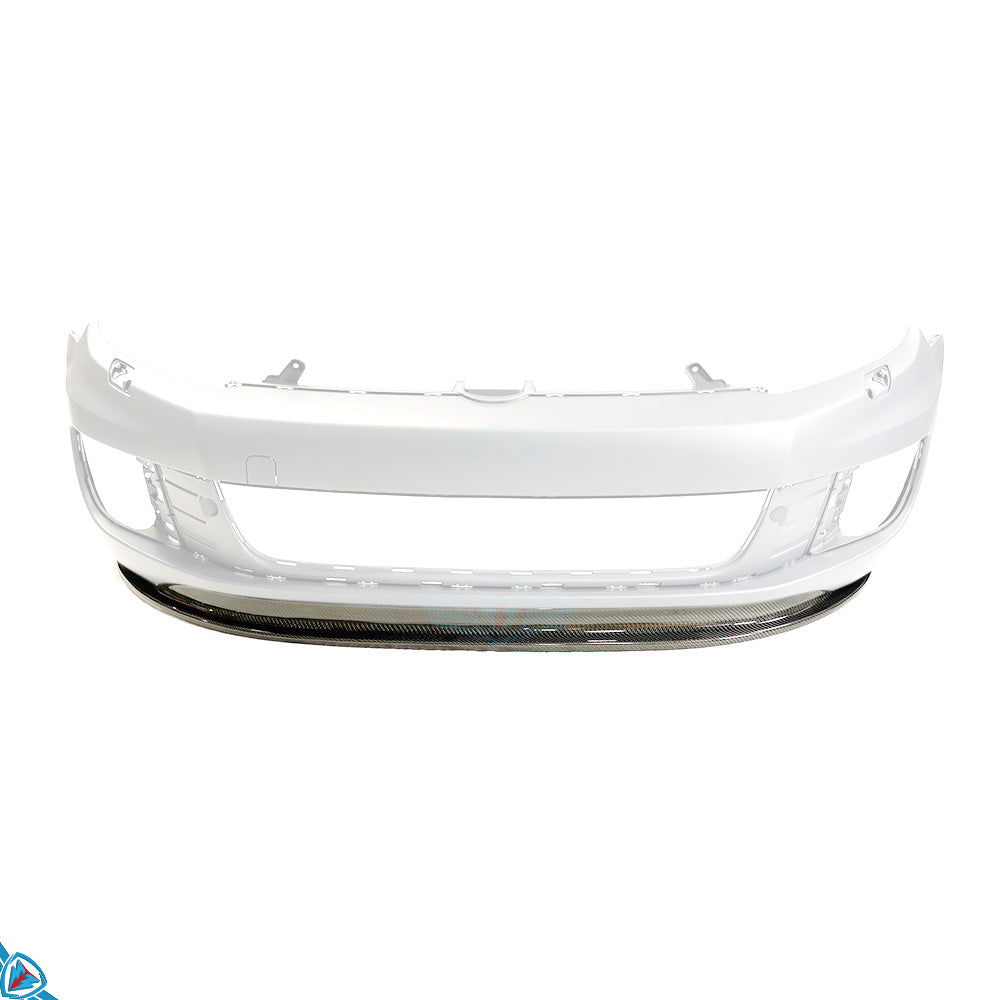 2010-2013 Volkswagen GTI (MK6) Euro Style Carbon Fiber Front Lip | FYBR Aerodynamics