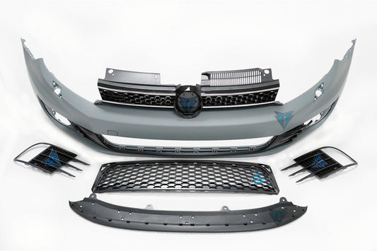 2010-2014 Volkswagen MK6 Golf GTI Style Front Bumper Conversion Kit