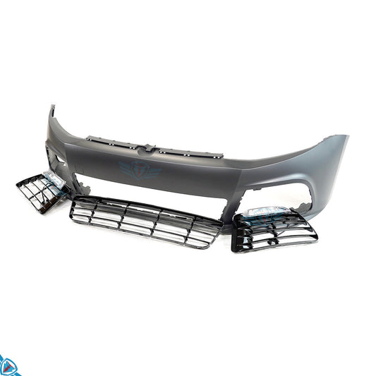 2011-2018 Volkswagen Jetta (MK6) R Style Polypropylene Front Bumper Conversion Kit | E3Tuning