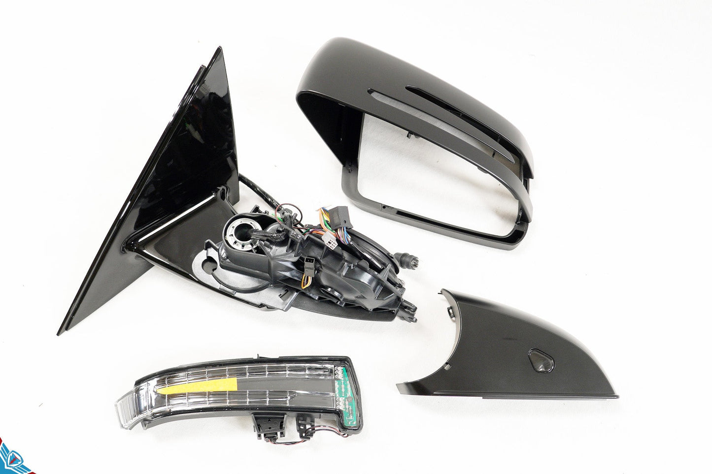 2007-2013 Mercedes Benz S65 Facelift Style Power Side Mirror Conversion Kit