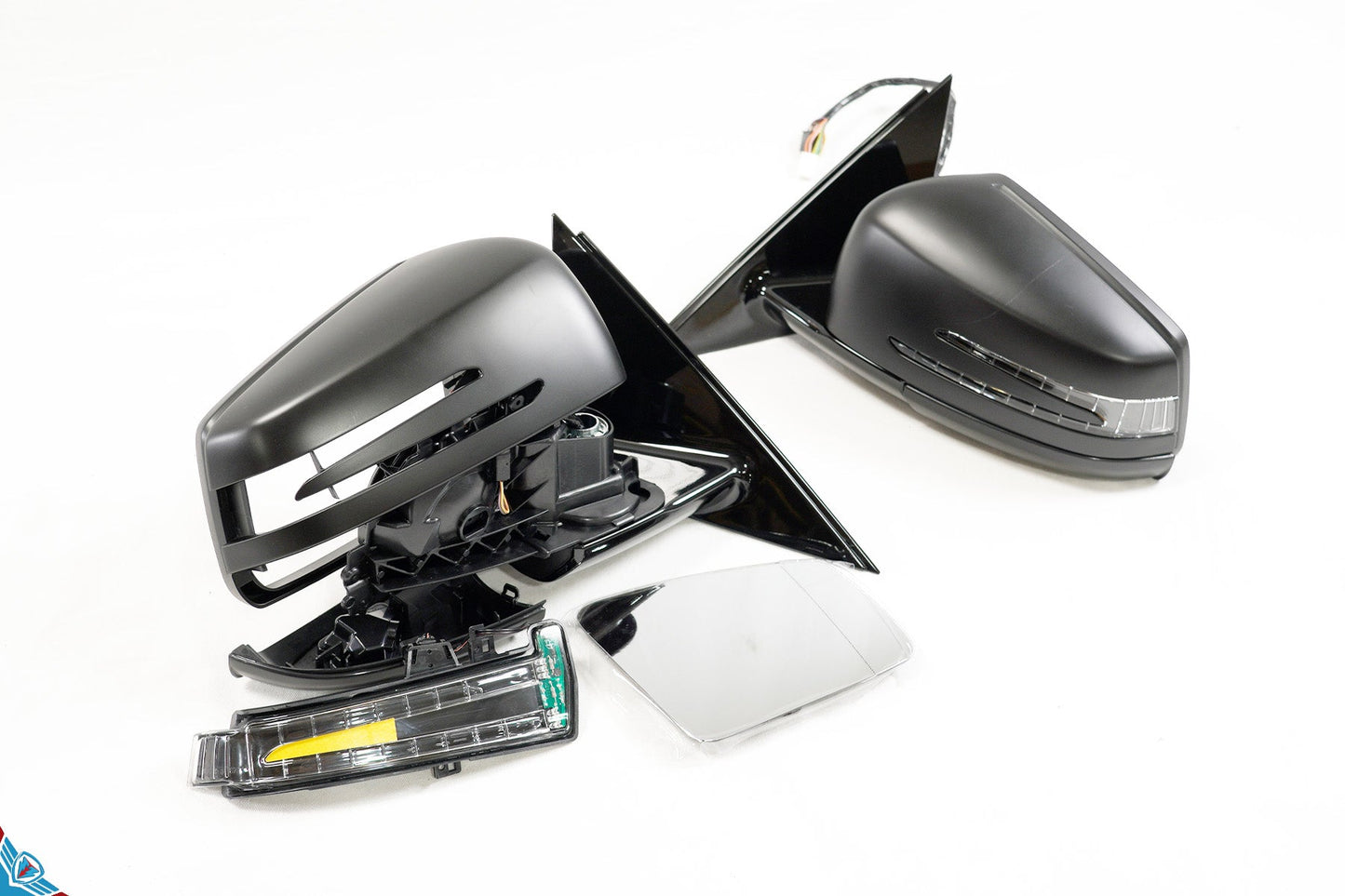 2007-2013 Mercedes Benz S65 Facelift Style Power Side Mirror Conversion Kit