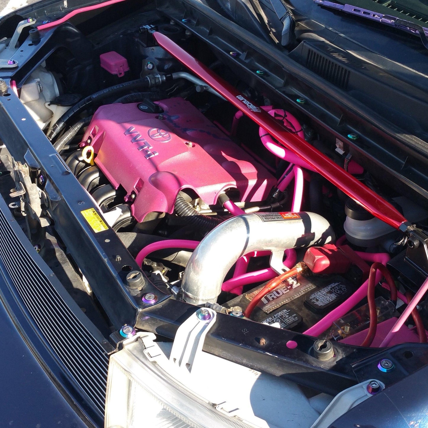 ZSPEC "Stage 3" Dress Up Bolts® Fastener Kit for '03-15 Scion xB, Stainless & Billet