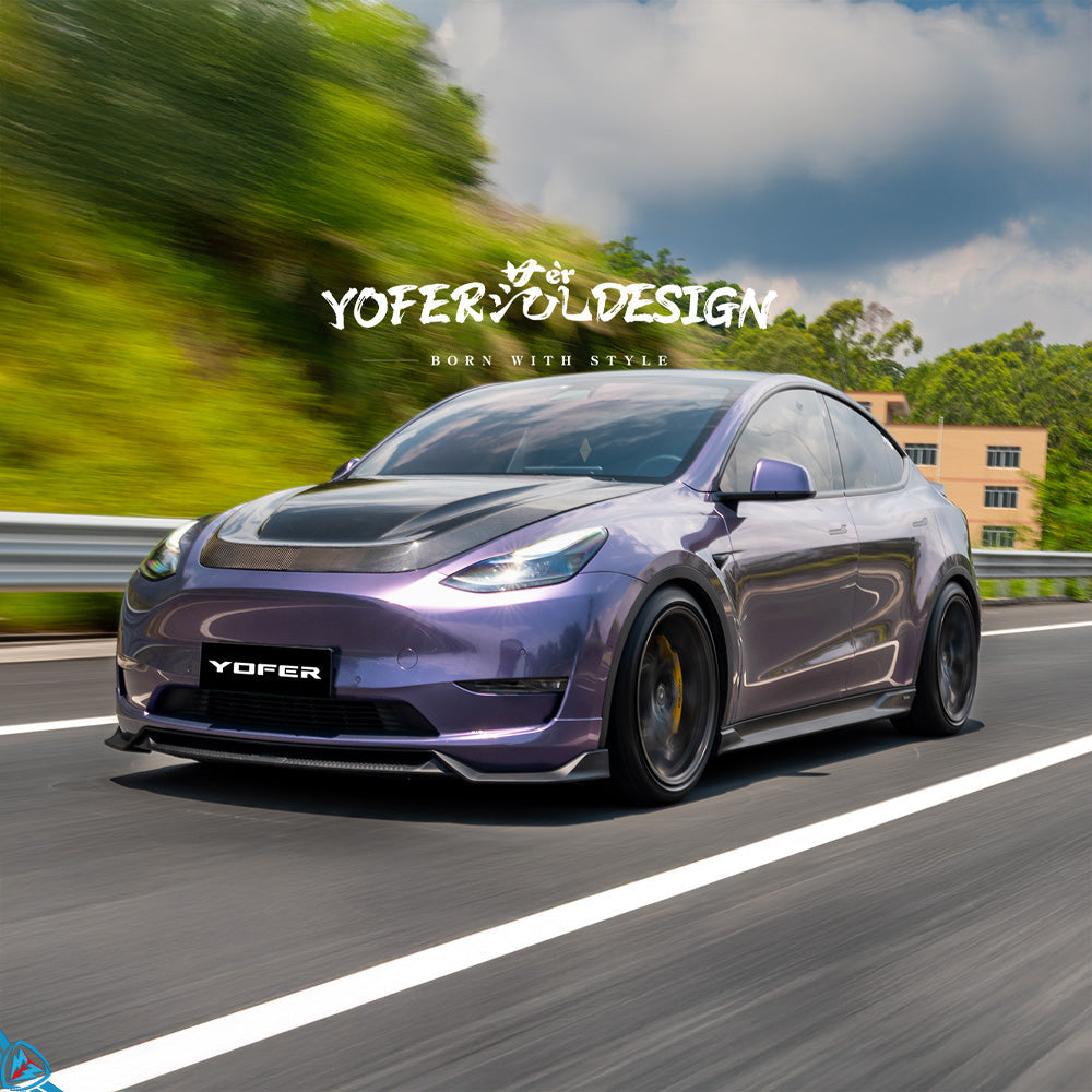 2020-2025 Tesla Model Y (1st Gen) Dragon Essence Aero PRO Polypropylene (PP) Aero Body Kit | Yofer