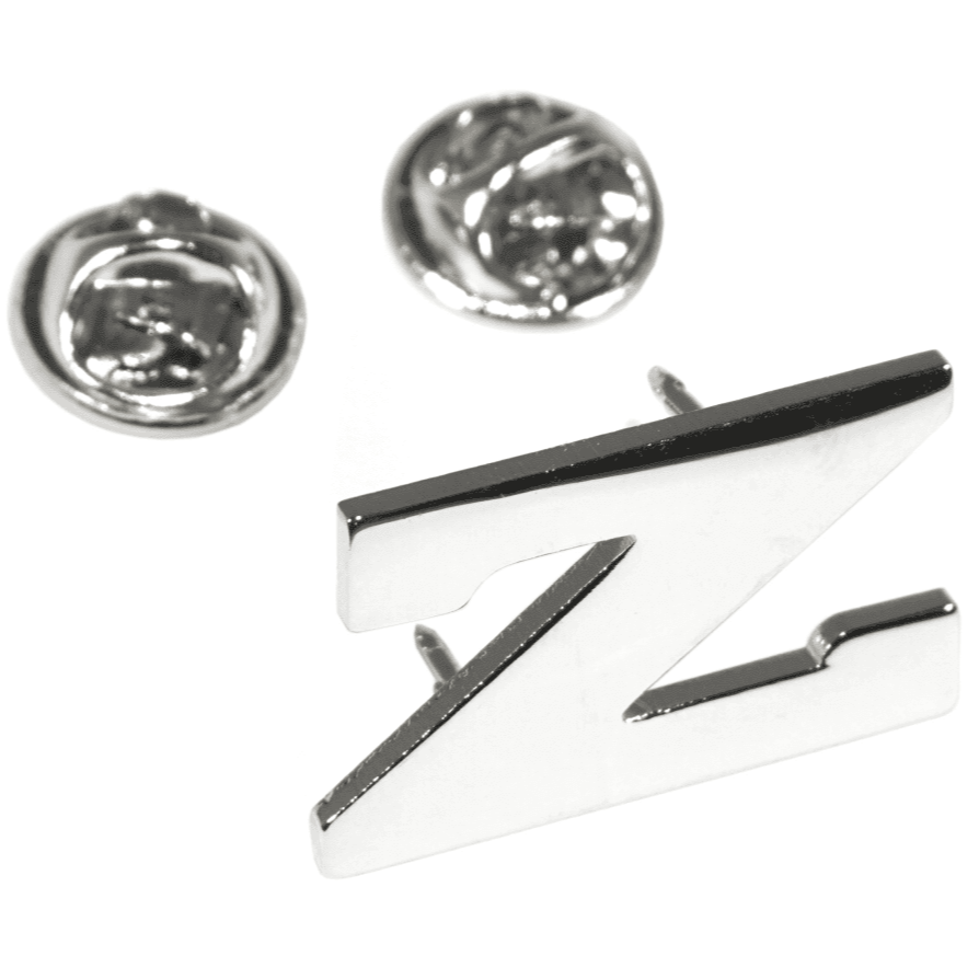 ZSPEC Nissan Z31 300zx Z-Style Lapel / Hat Pin, Chrome