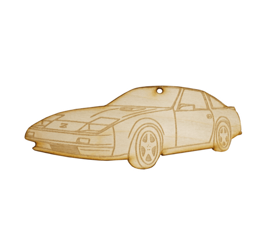 ZSPEC Laser-Engraved Wood Ornament, Style: Nissan 300zx Z31