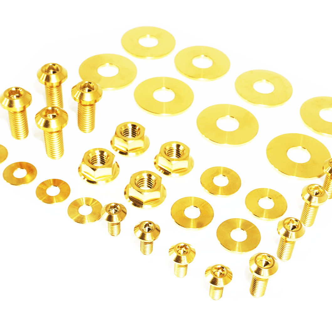 ZSPEC Trunk Area Fastener Kit for '22+ Toyota GR86 & Subaru BRZ, Titanium