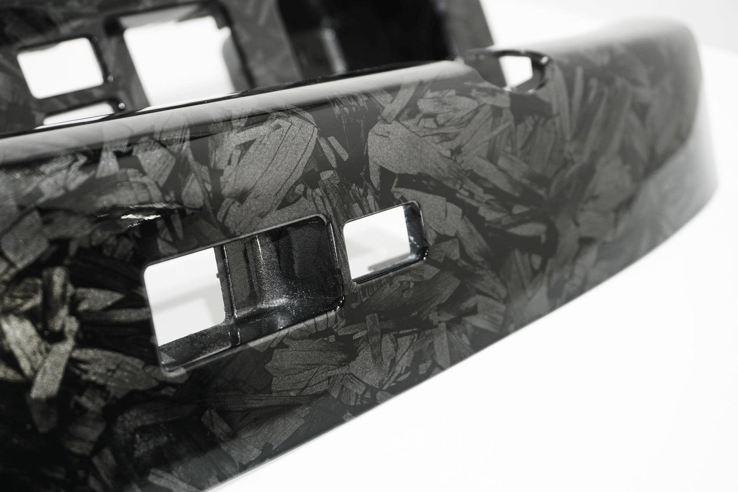 ZSPEC 350z Z33 Interior Door Window Switch Finisher Set, LHD '03-05, Forged Carbon Style