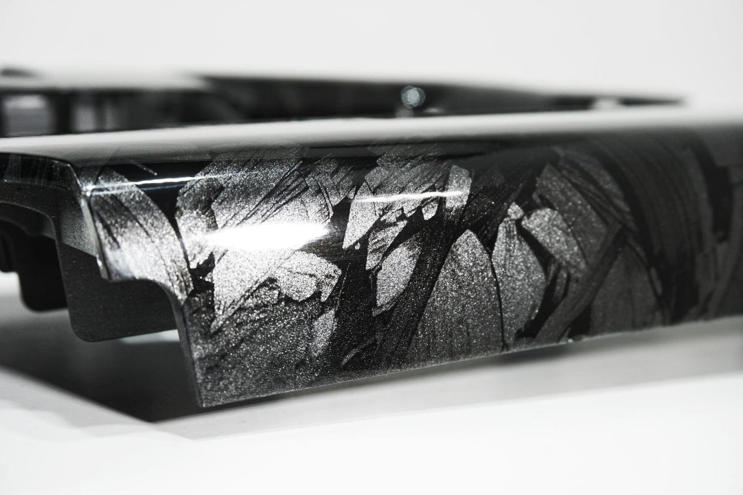 ZSPEC 350z Z33 Interior Door Window Switch Finisher Set, LHD '03-05, Forged Carbon Style