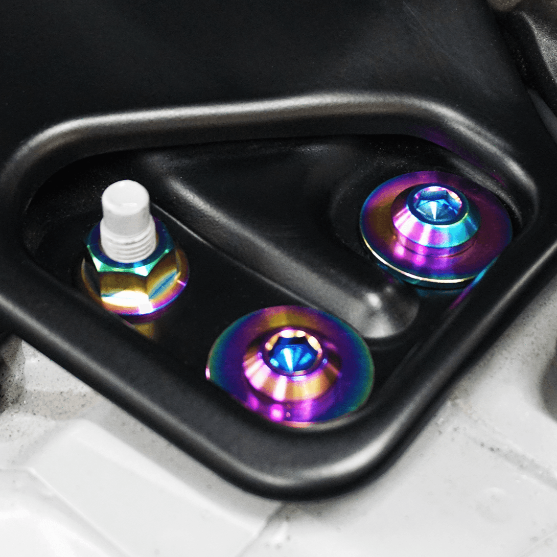 ZSPEC Strut Brace Fasteners for Nissan 370z, M10-1.25 Hardware, Titanium