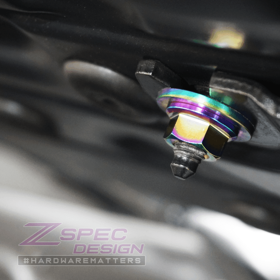 ZSPEC "Stage 2" Dress Up Bolts® Fastener Kit for '14-19 BMW 435i F32 3.0T, Titanium