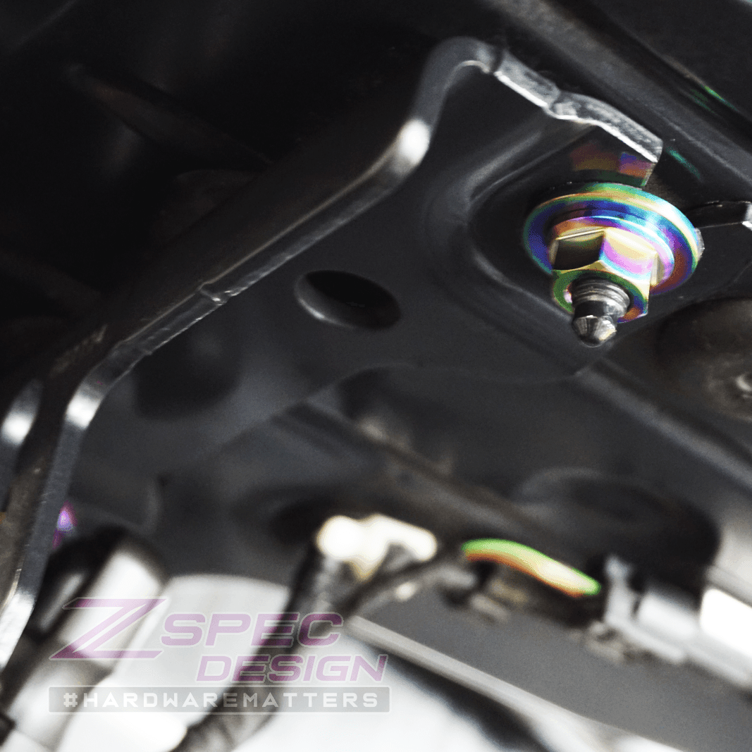 ZSPEC "Stage 2" Dress Up Bolts® Fastener Kit for '14-19 BMW 435i F32 3.0T, Titanium