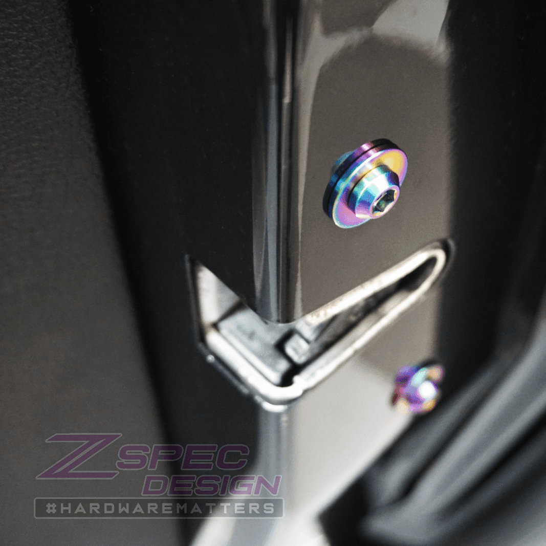 ZSPEC "Stage 2" Dress Up Bolts® Fastener Kit for '14-19 BMW 435i F32 3.0T, Titanium