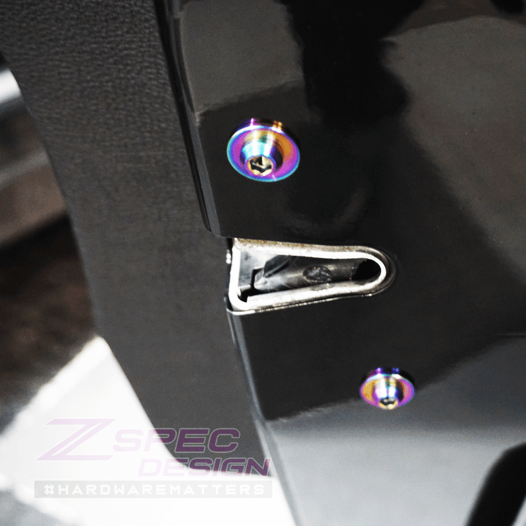 ZSPEC "Stage 2" Dress Up Bolts® Fastener Kit for '14-19 BMW 435i F32 3.0T, Titanium