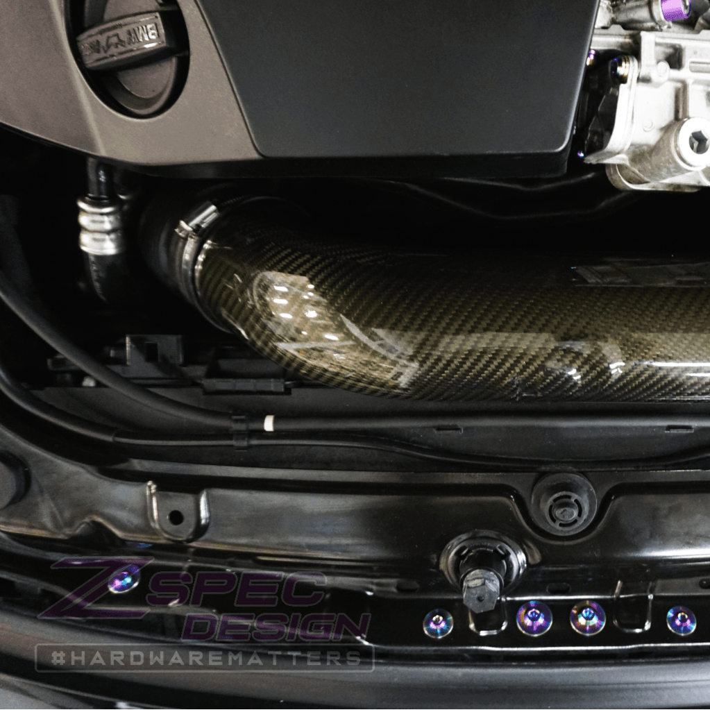 ZSPEC "Stage 2" Dress Up Bolts® Fastener Kit for '14-19 BMW 435i F32 3.0T, Titanium