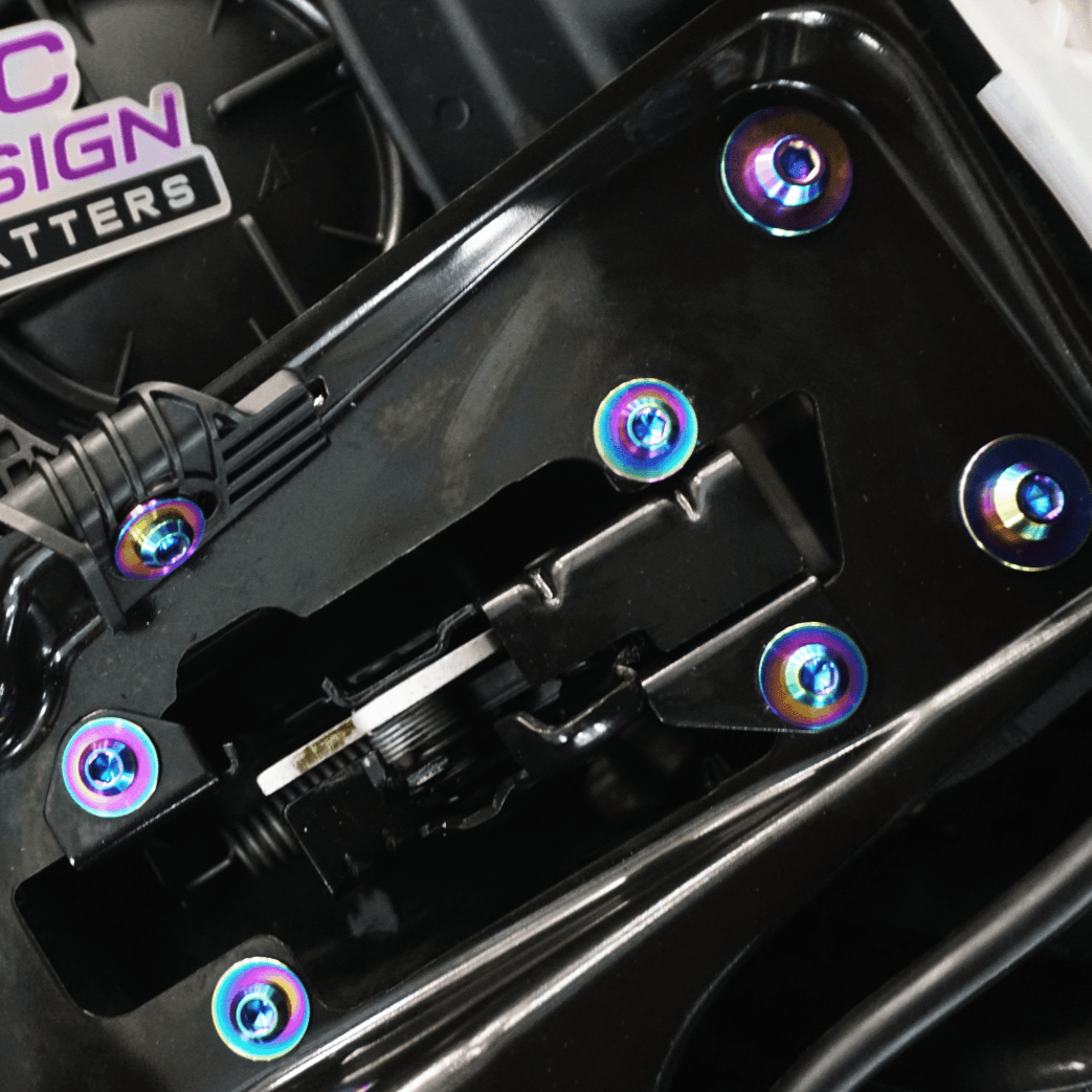 ZSPEC "Stage 2" Dress Up Bolts® Fastener Kit for '14-19 BMW 435i F32 3.0T, Titanium