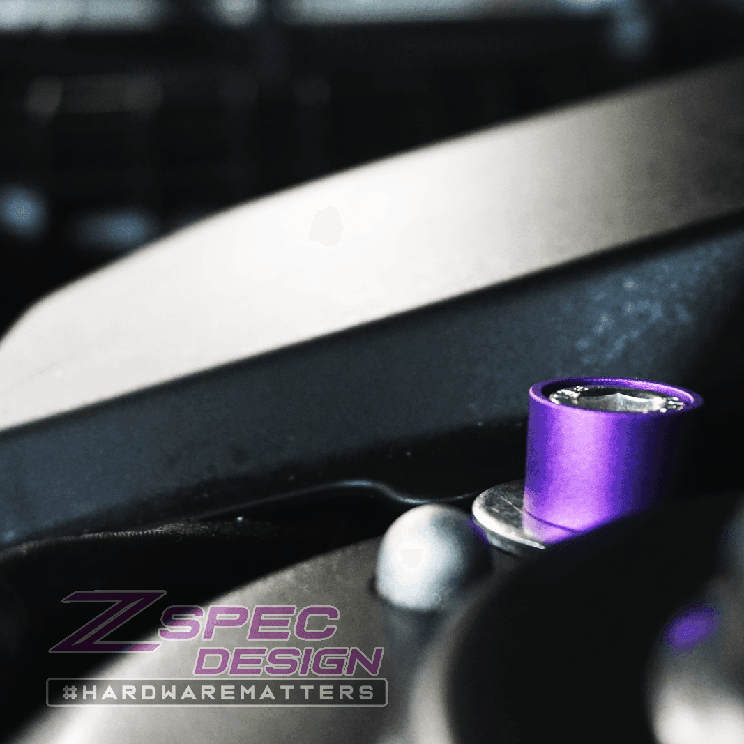 ZSPEC "Stage 2" Dress Up Bolts® Fastener Kit for '14-19 BMW 435i F32 3.0T, Stainless & Billet