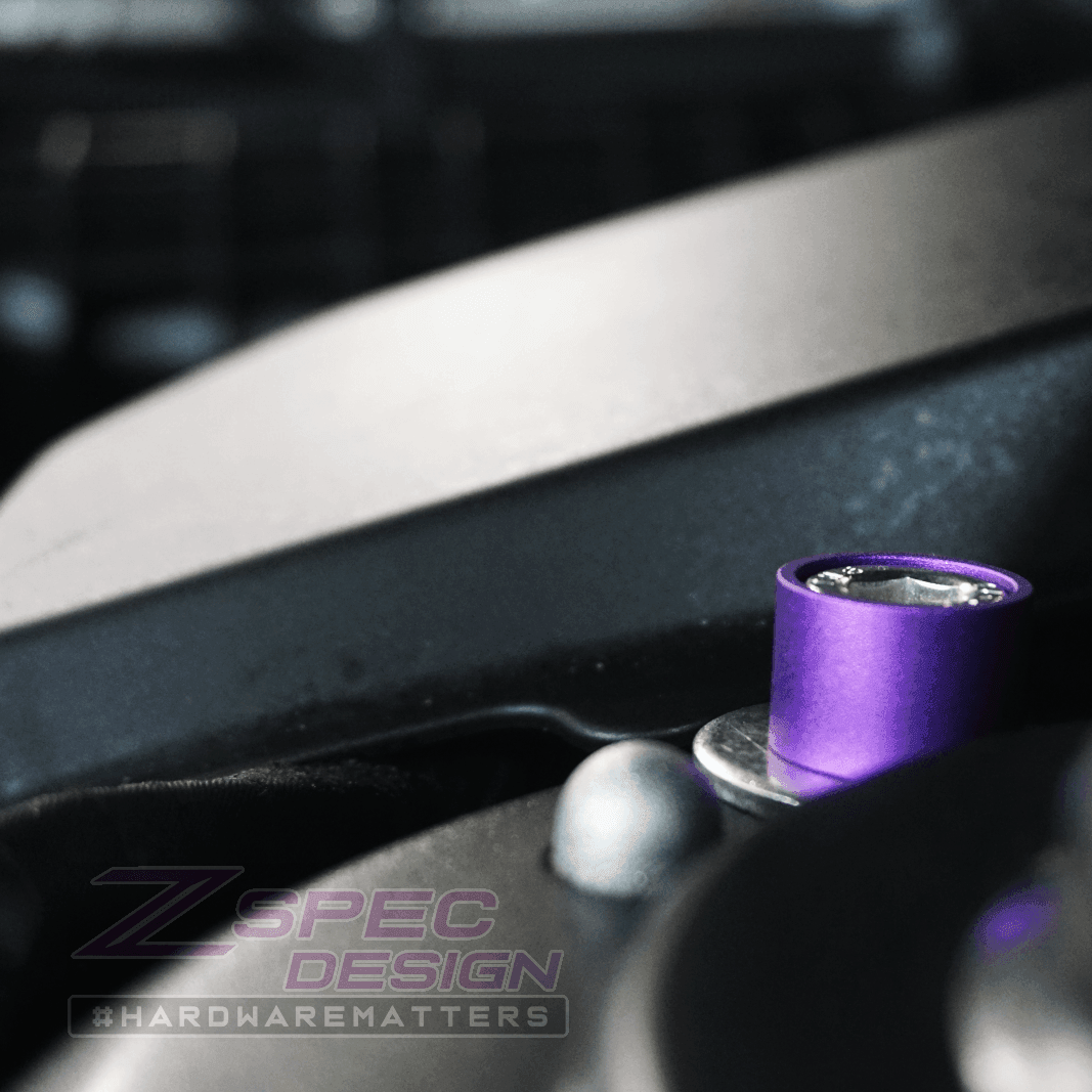 ZSPEC "Stage 2" Dress Up Bolts® Fastener Kit for '14-19 BMW 435i F32 3.0T, Stainless & Billet