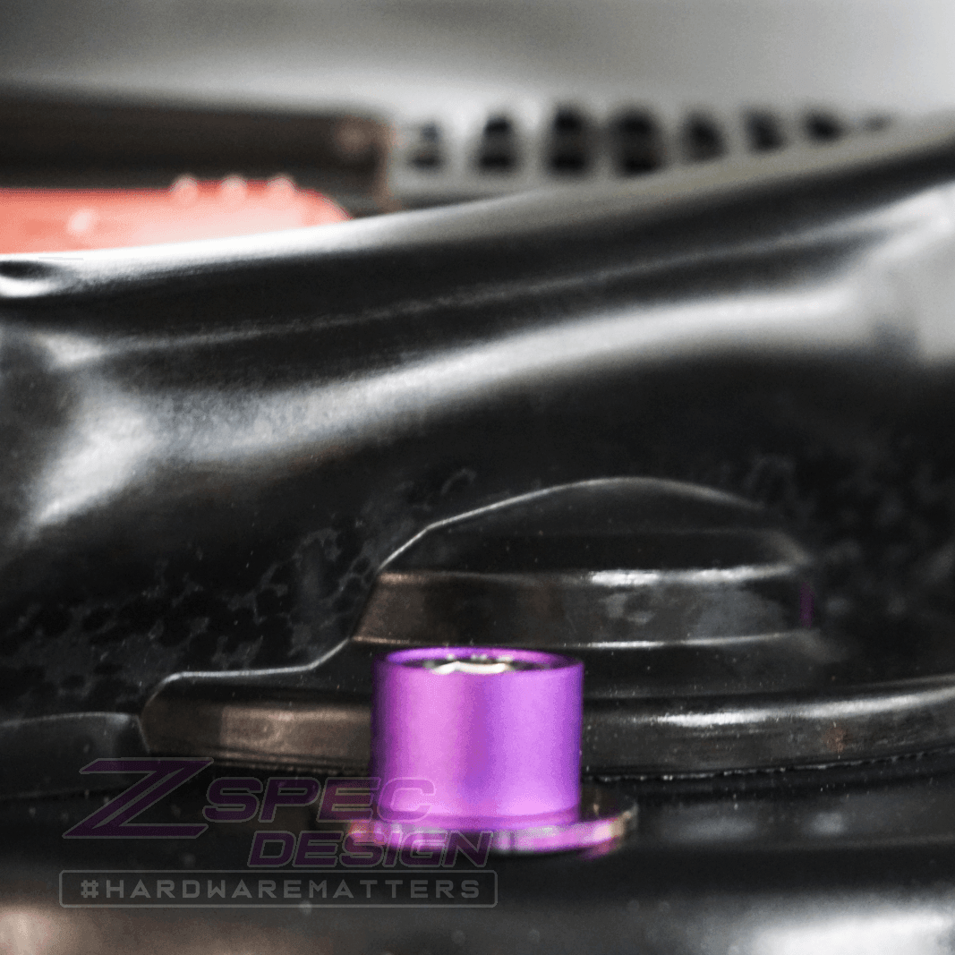 ZSPEC "Stage 2" Dress Up Bolts® Fastener Kit for '14-19 BMW 435i F32 3.0T, Stainless & Billet