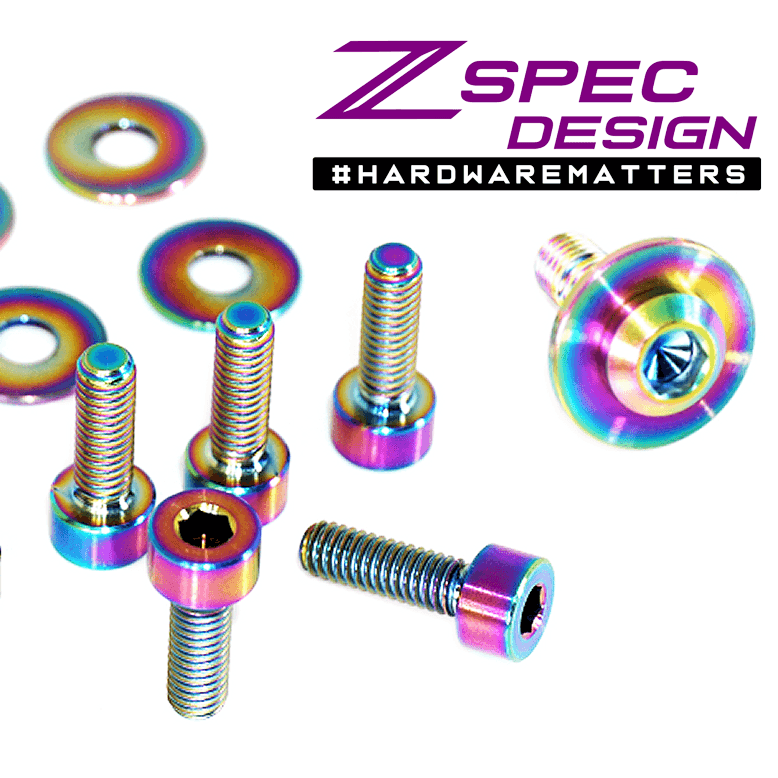 ZSPEC "Stage 2" Fastener Kit for '20+ Toyota Supra MKV GR A90, Titanium