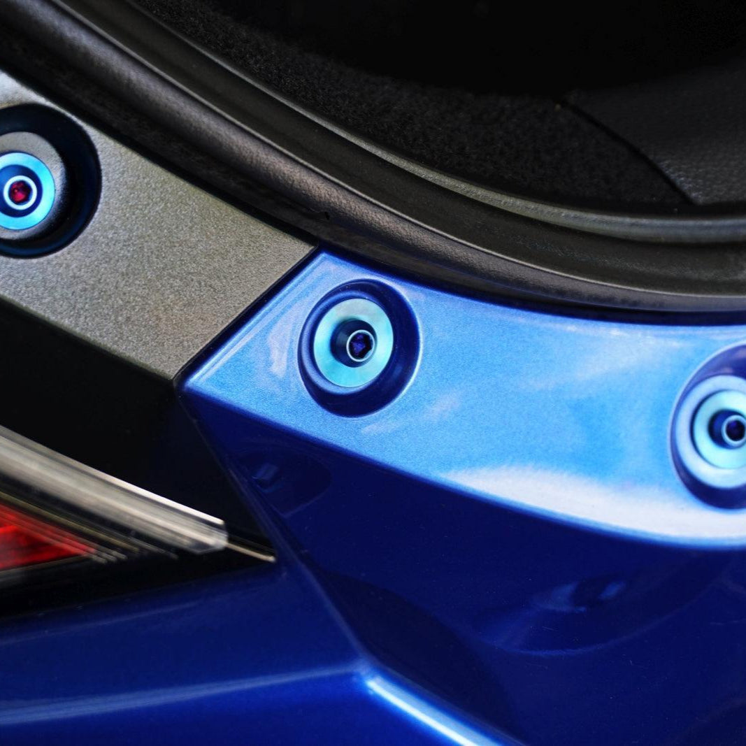 ZSPEC Dress Up Bolts® Trunk Fastener Kit for the Civic FK8 Type R, Titanium