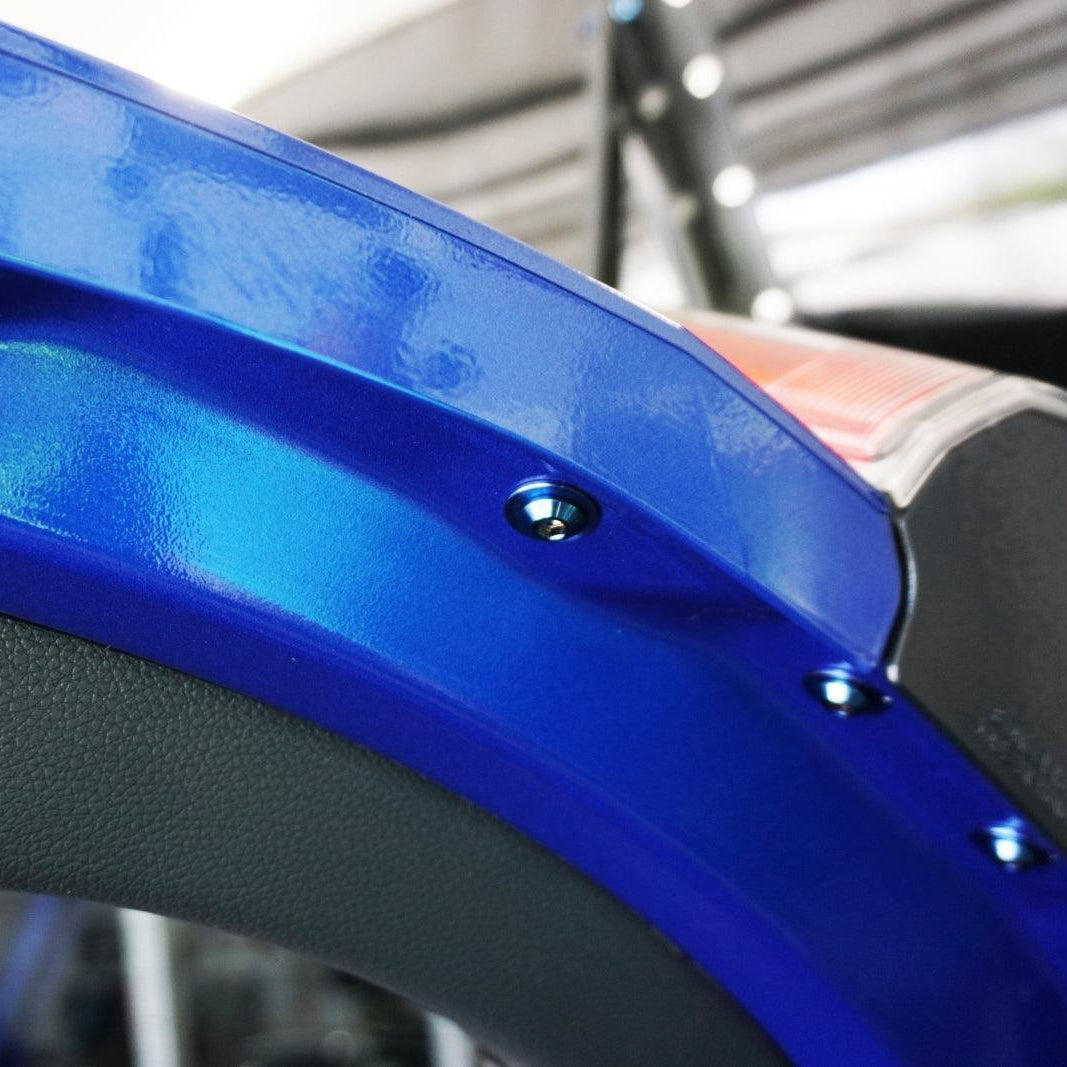 ZSPEC Dress Up Bolts® Trunk Fastener Kit for the Civic FK8 Type R, Titanium