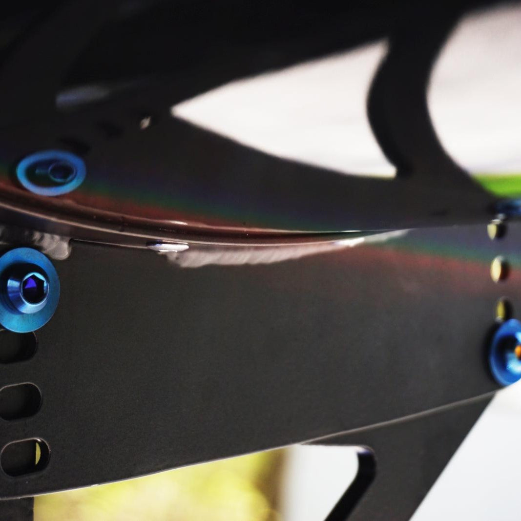 ZSPEC Dress Up Bolts® Fastener Kit for the Civic FK8 Type R Aero Battle Wing, Titanium