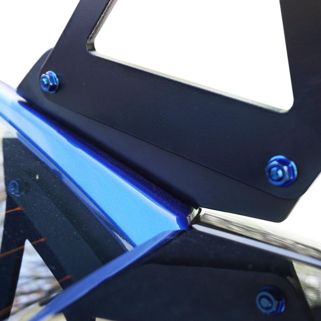 ZSPEC Dress Up Bolts® Fastener Kit for the Civic FK8 Type R Aero Battle Wing, Titanium