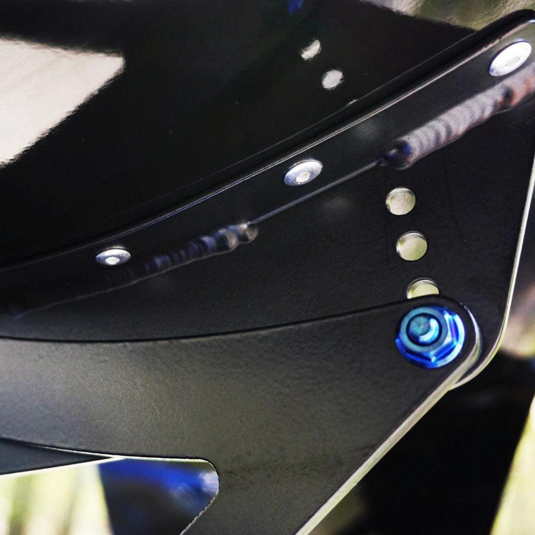 ZSPEC Dress Up Bolts® Fastener Kit for the Civic FK8 Type R Aero Battle Wing, Titanium