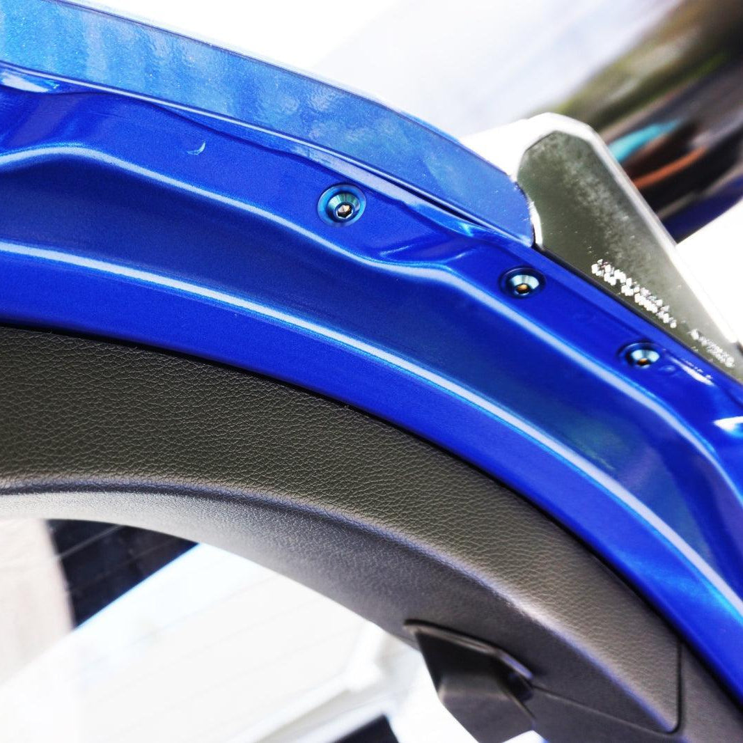 ZSPEC Dress Up Bolts® Trunk Fastener Kit for the Civic FK8 Type R, Titanium