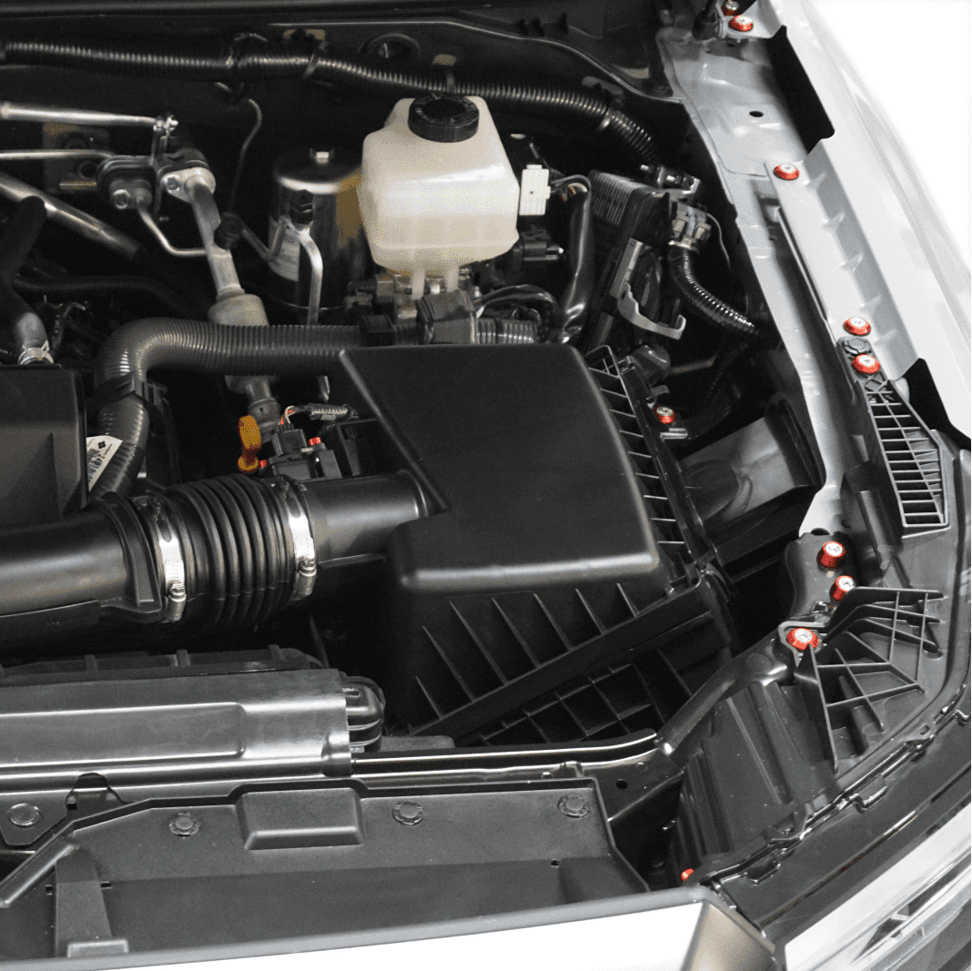 ZSPEC "Stage 3" Dress Up Bolts® Fastener Kit for '22+ Nissan Frontier D41, Stainless & Billet