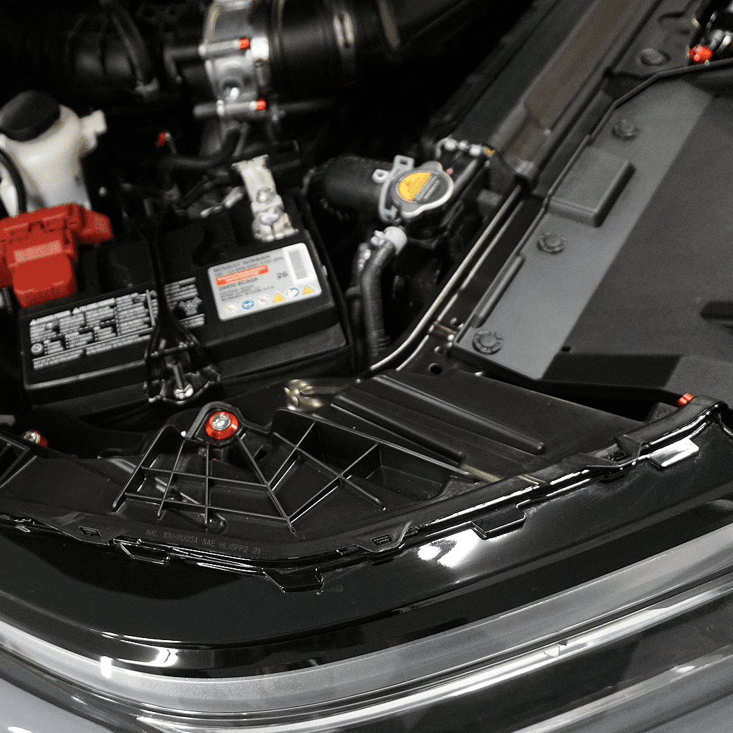 ZSPEC "Stage 3" Dress Up Bolts® Fastener Kit for '22+ Nissan Frontier D41, Stainless & Billet