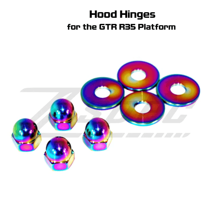ZSPEC "Stage 1" Dress Up Bolts® Fastener Kit for '09-23 Nissan GTR (R35), Titanium & Billet