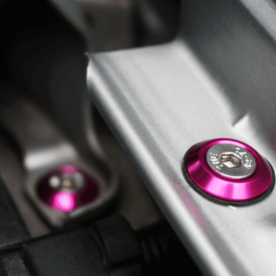 ZSPEC "Stage 3" Dress Up Bolts® Fastener Kit for '01-07 Acura RSX 2.0L, Stainless & Billet