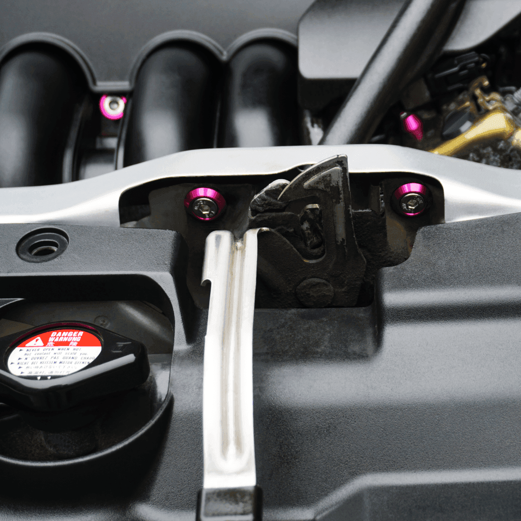 ZSPEC "Stage 3" Dress Up Bolts® Fastener Kit for '01-07 Acura RSX 2.0L, Stainless & Billet