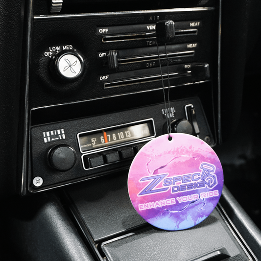 3" Round ZSPEC-Logo Citrus-Scented Air Freshener