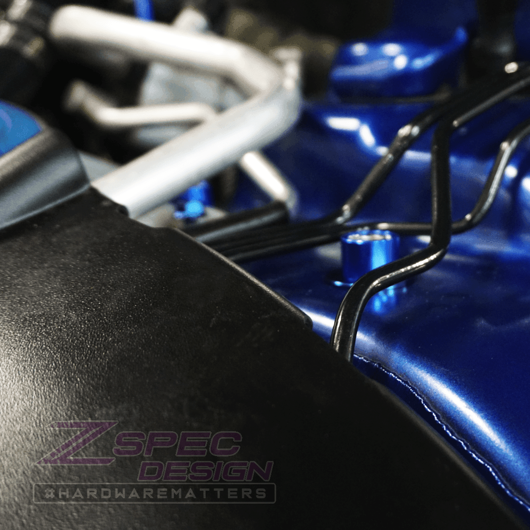 ZSPEC "Stage 2" Dress Up Bolts® Fastener Kit for Audi S5 B8 3.0L, Stainless & Billet