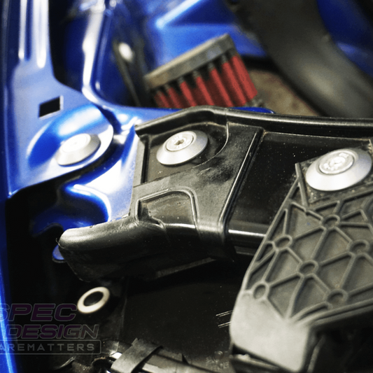 ZSPEC "Stage 1" Dress Up Bolts® Fastener Kit for Audi S5 B8 3.0L, Stainless & Billet