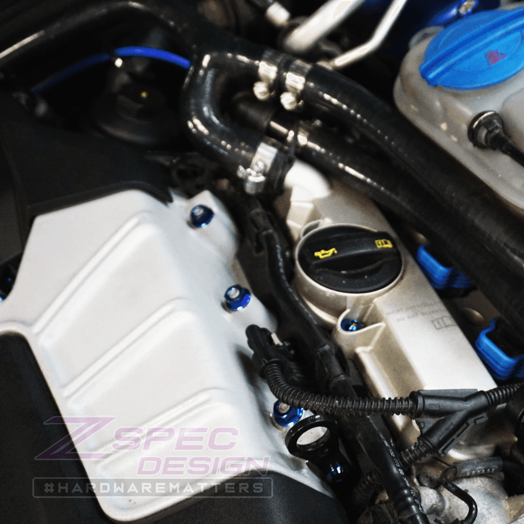 ZSPEC "Stage 2" Dress Up Bolts® Fastener Kit for Audi S5 B8 EA837 3.0L, Titanium