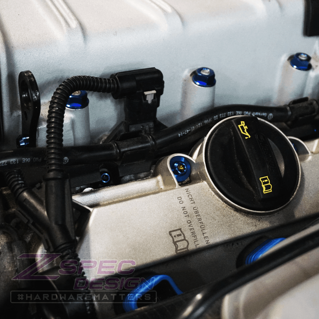 ZSPEC "Stage 2" Dress Up Bolts® Fastener Kit for Audi S5 B8 EA837 3.0L, Titanium