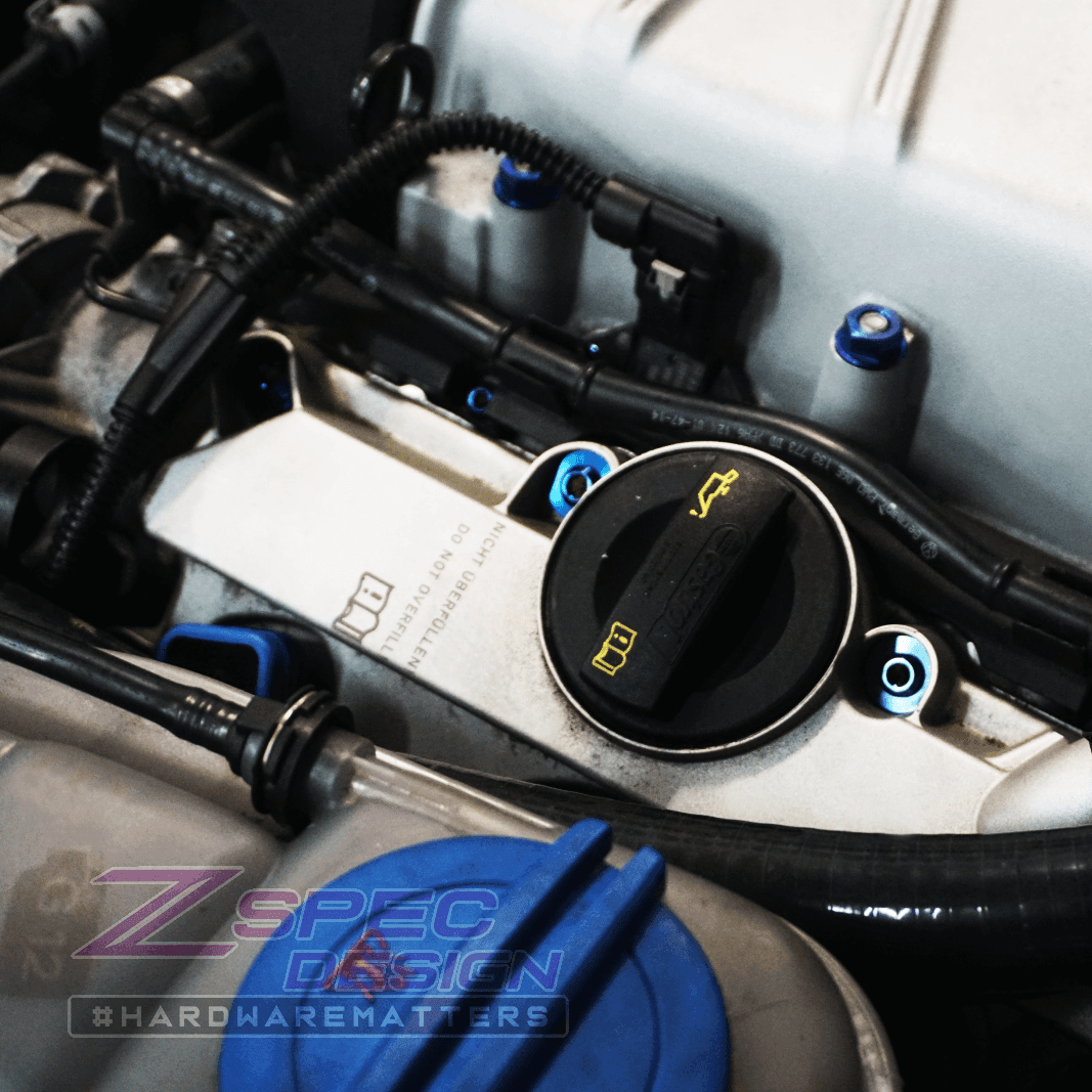 ZSPEC "Stage 2" Dress Up Bolts® Fastener Kit for Audi S5 B8 EA837 3.0L, Titanium