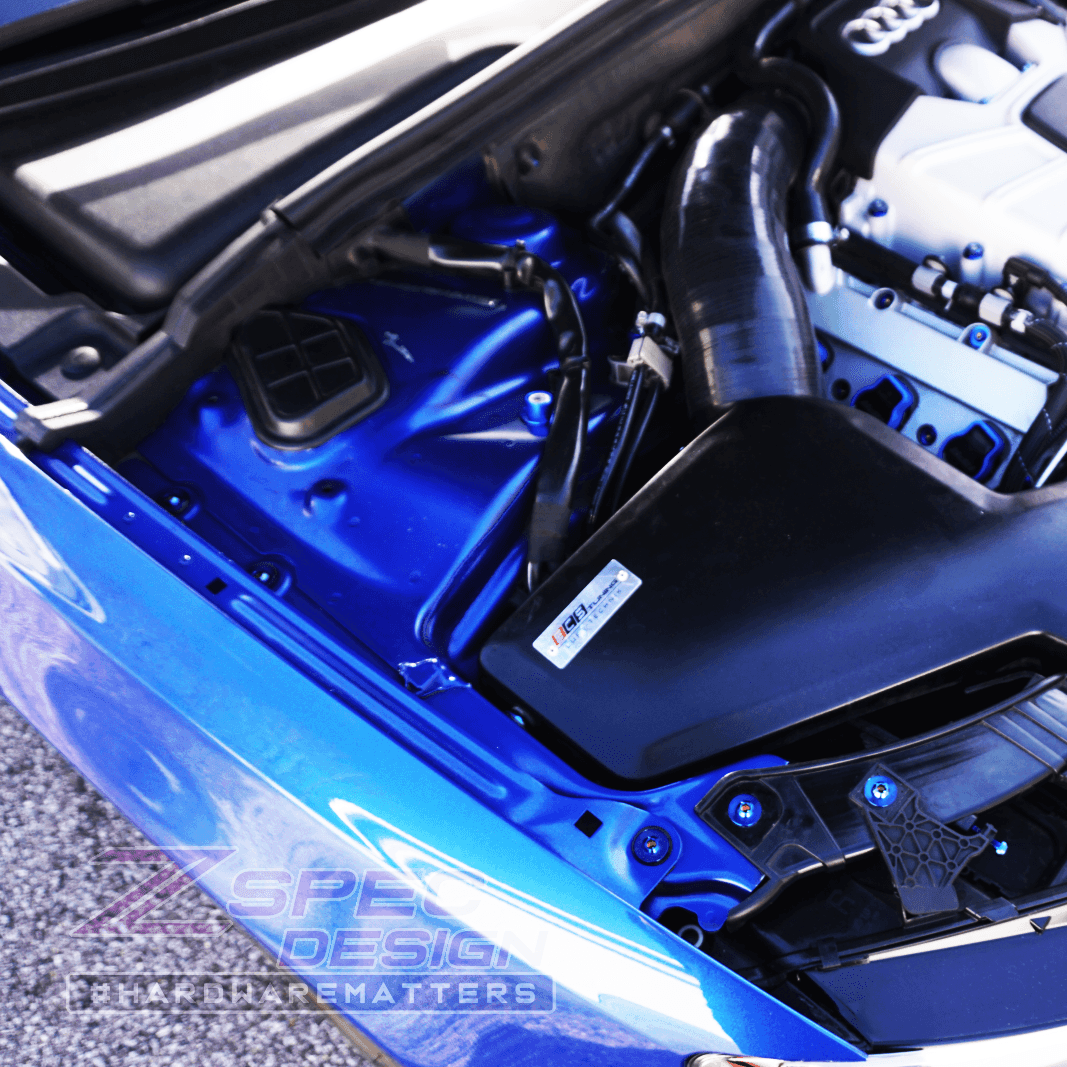 ZSPEC "Stage 2" Dress Up Bolts® Fastener Kit for Audi S5 B8 EA837 3.0L, Titanium