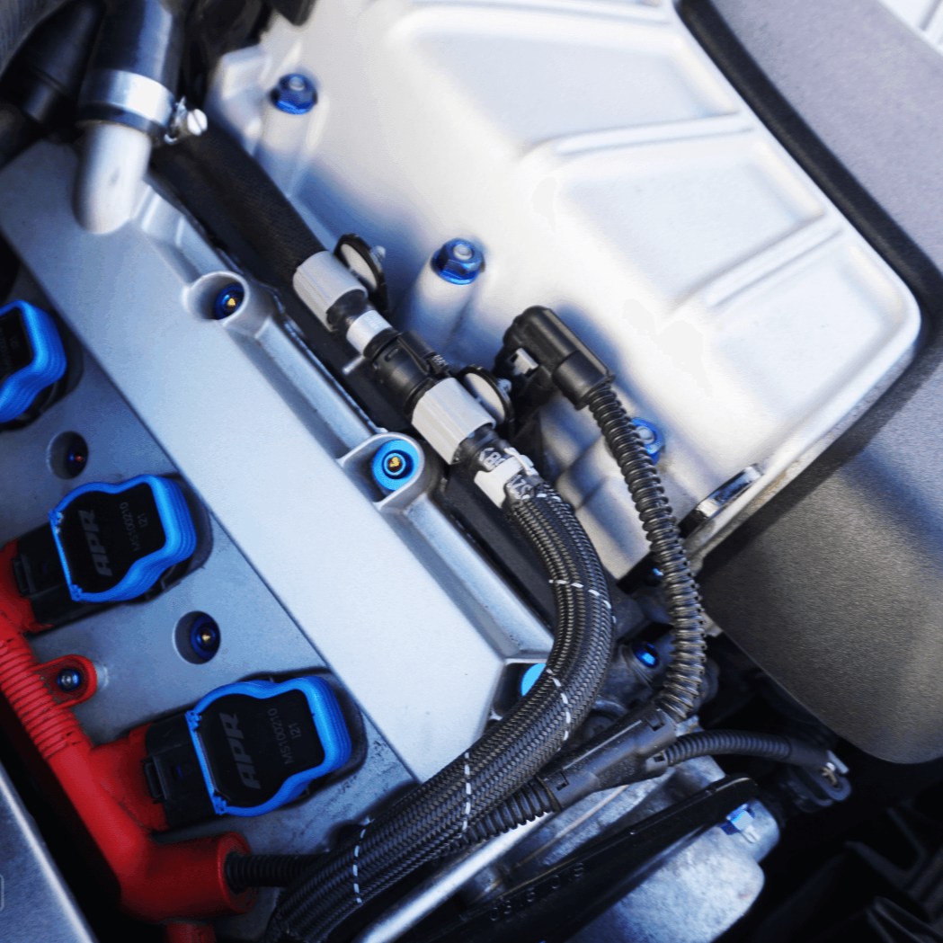 ZSPEC "Stage 2" Dress Up Bolts® Fastener Kit for Audi S5 B8 EA837 3.0L, Titanium