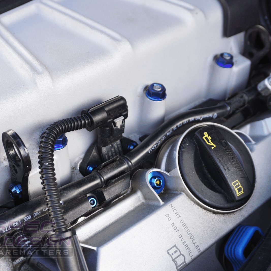 ZSPEC "Stage 2" Dress Up Bolts® Fastener Kit for Audi S5 B8 EA837 3.0L, Titanium