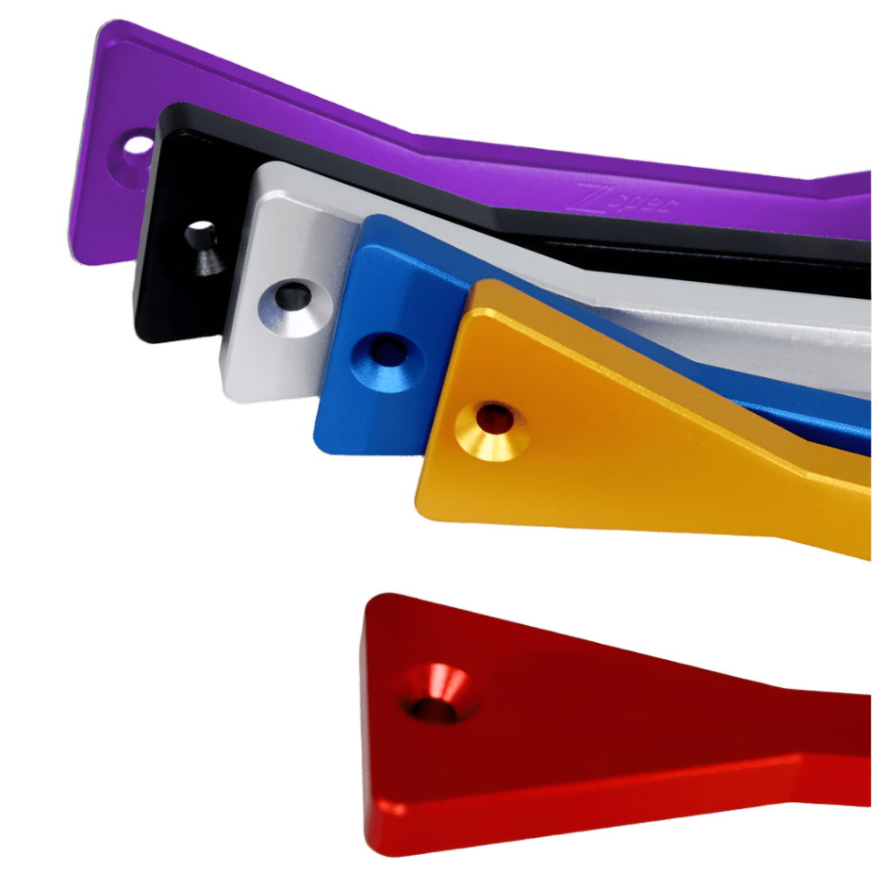 ZSPEC Battery Hold Down/Bracket for D41 Nissan Frontier, Stainless & Billet