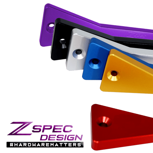 ZSPEC Battery Hold Down/Bracket for '03-09 Nissan 350z Z33, Billet w/ Stainless Hardware