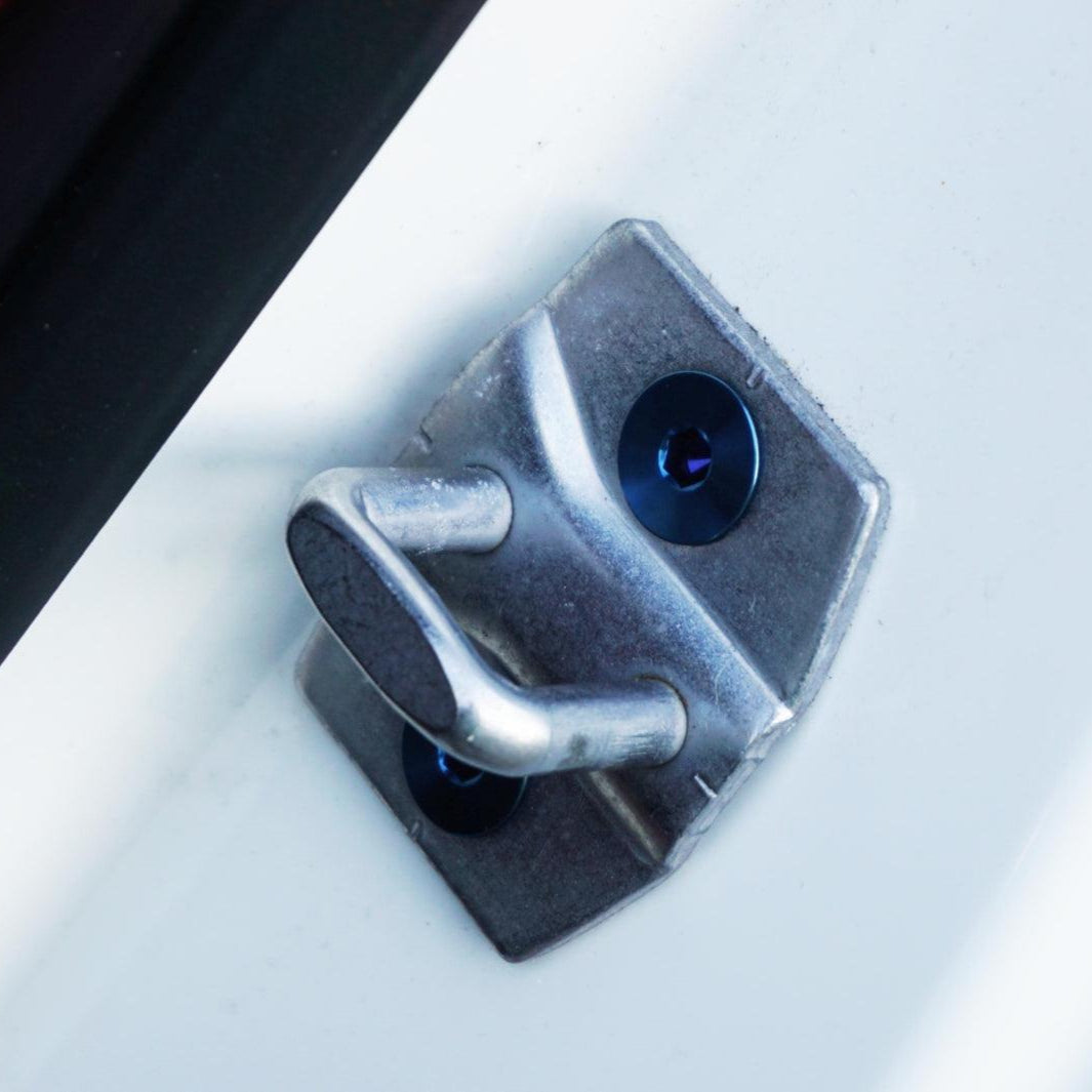 ZSPEC "Door Jams" Dress Up Bolts® Fastener Kit for '14-18 BMW 3-Series Titanium