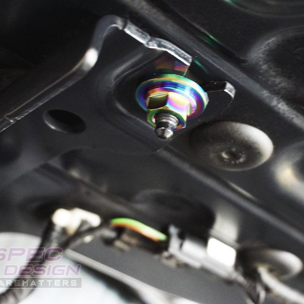 ZSPEC "Stage 2" Dress Up Bolts® Fastener Kit for '14-18 BMW 340i F34 3.0T, Titanium