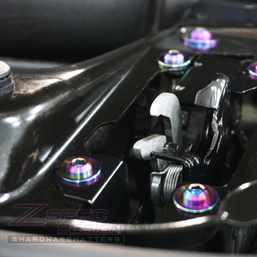 ZSPEC "Stage 2" Dress Up Bolts® Fastener Kit for '14-18 BMW 340i F34 3.0T, Titanium